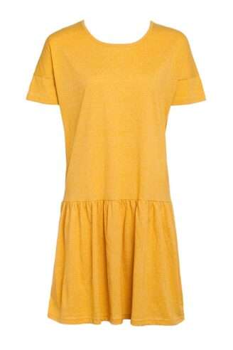 שמלת מלאנג' כתף שמוטה