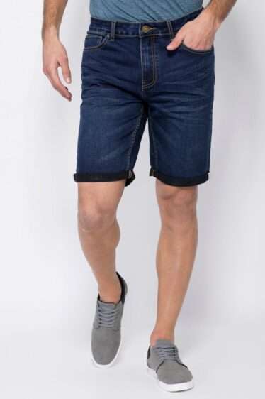 ברמודה ג'ינס כחול כהה
