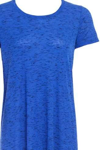 שמלת טקסטורה סיומת א-סימטרית