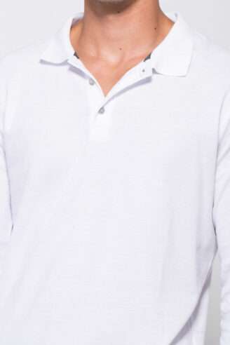 חולצת פולו פיקה שרוול ארוך