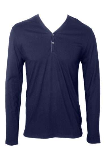 חולצת טי בטקסטורת מלאנז'