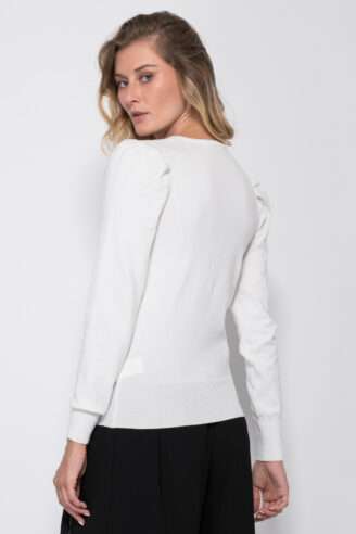 סריג בייסיק עם אלמנט כיווץ בכתפיים