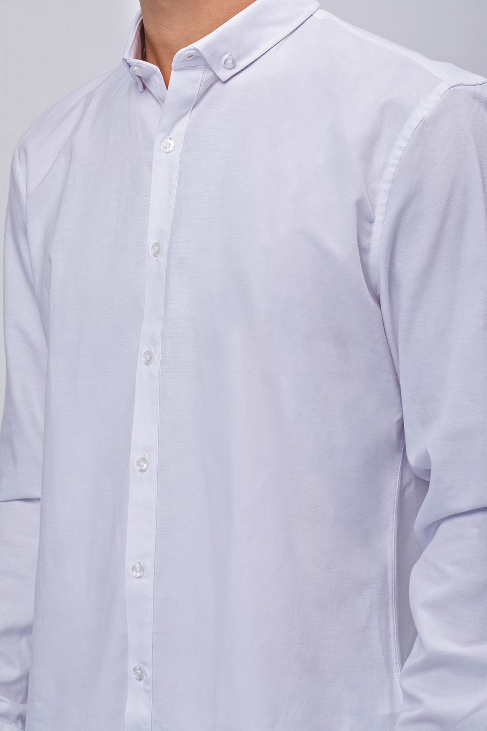 חולצה מכופתרת אוקספורד קלאסית