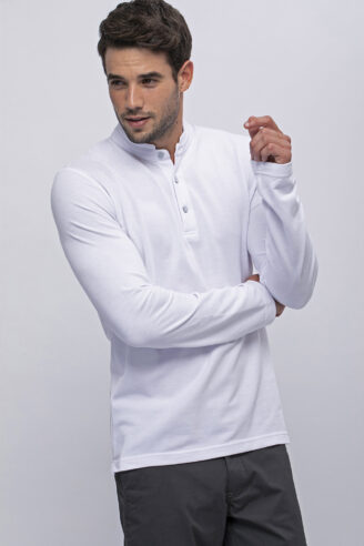 פולו פיקה צווארון סיני