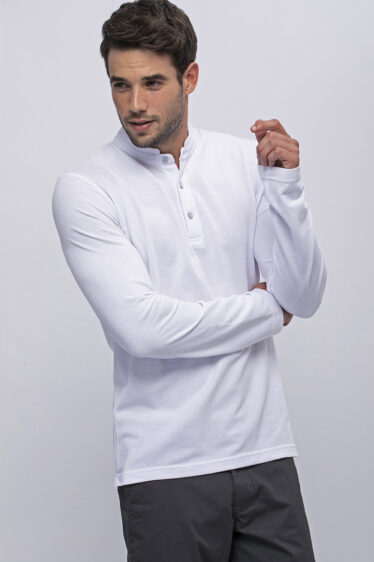 פולו פיקה צווארון סיני