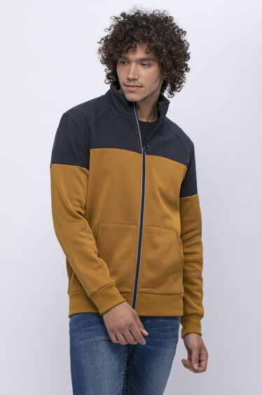 מעיל קל שילוב צבעים קולור בלוק