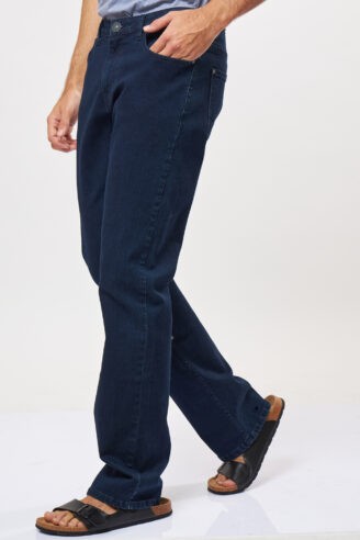 ג'ינס בסיס גזרה רחבה ג'ינס בסיס גזרה רחבה