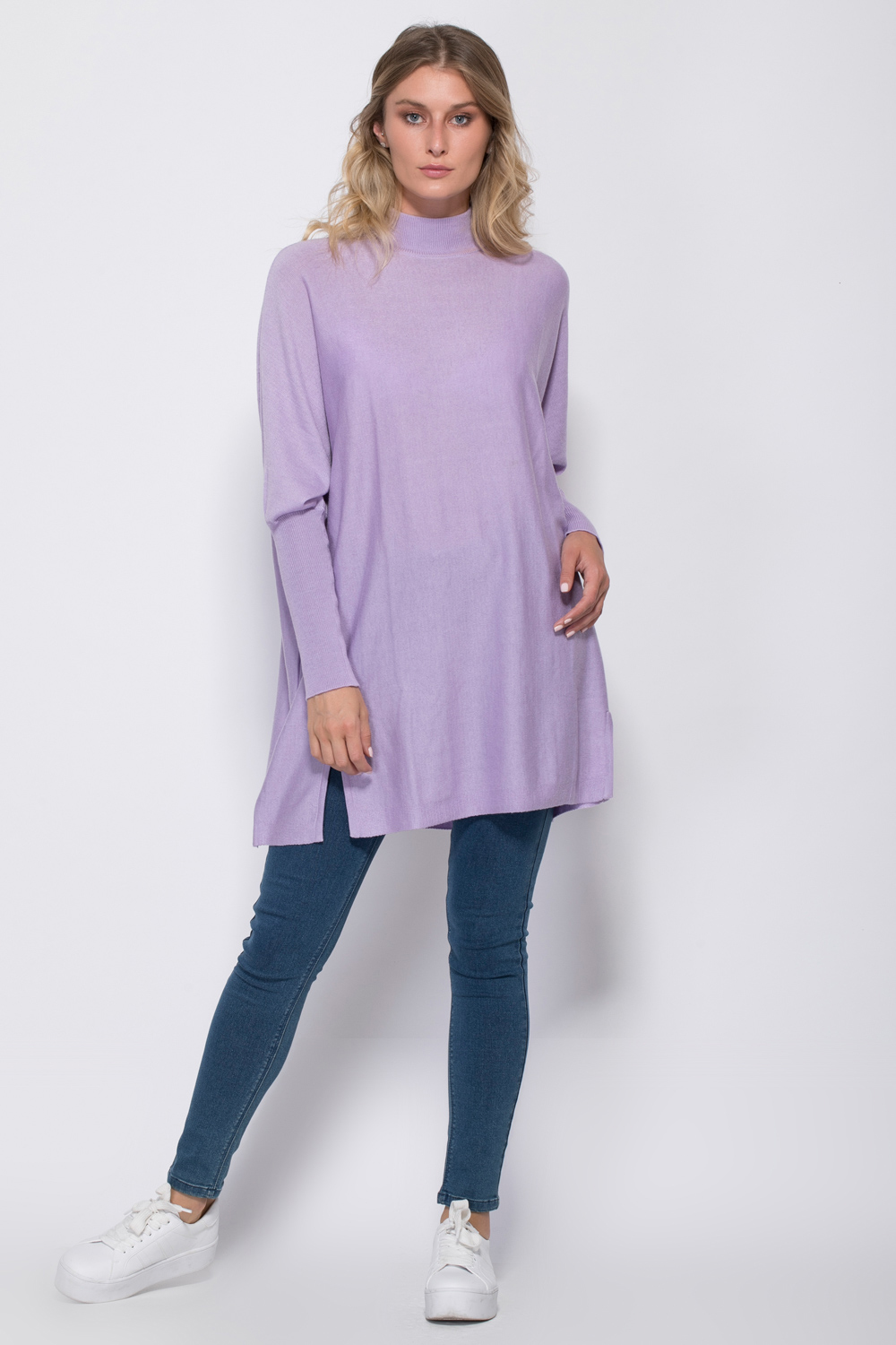 טוניקת סריג אוברסייז