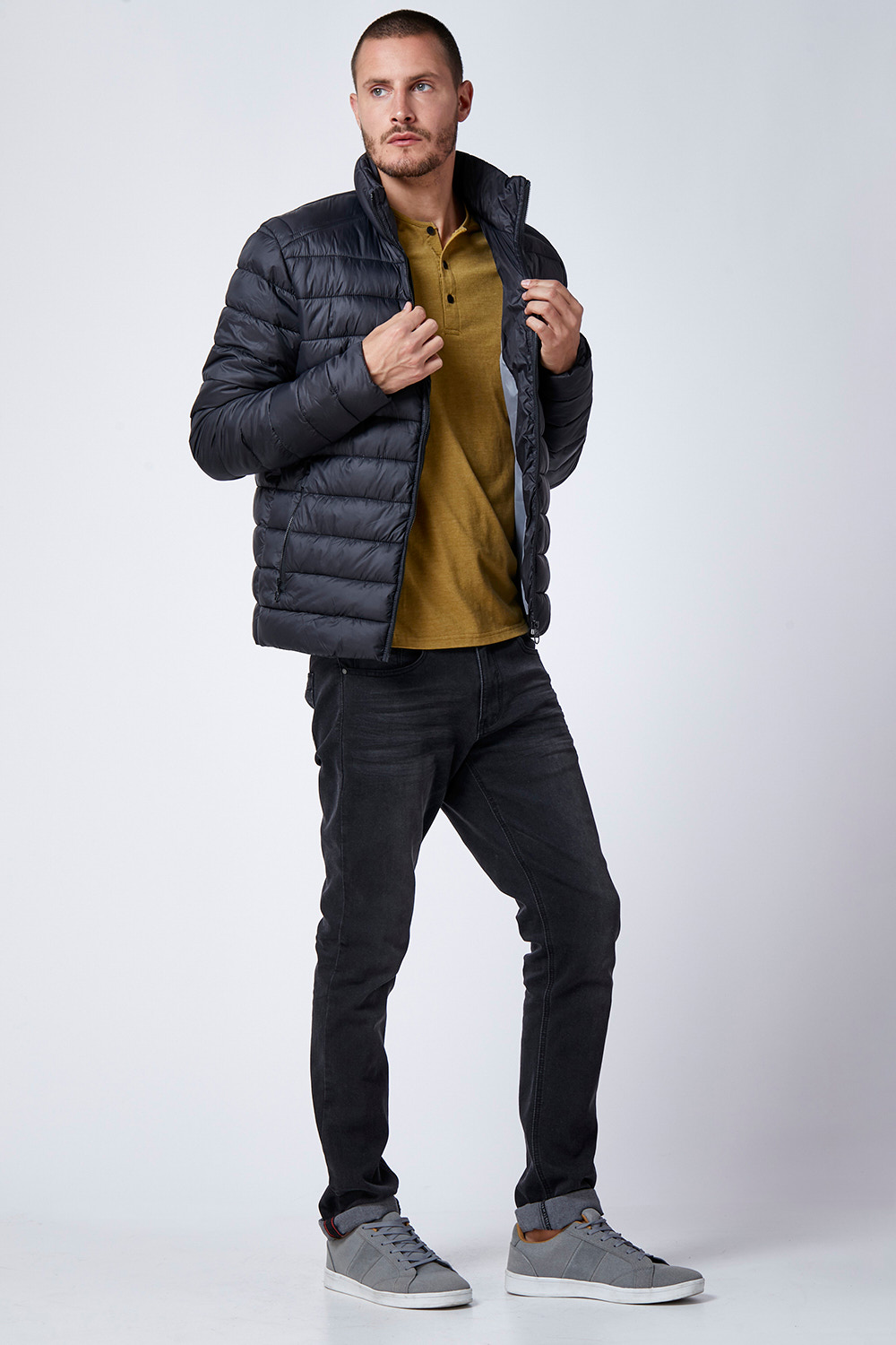 מעיל במראה פוך