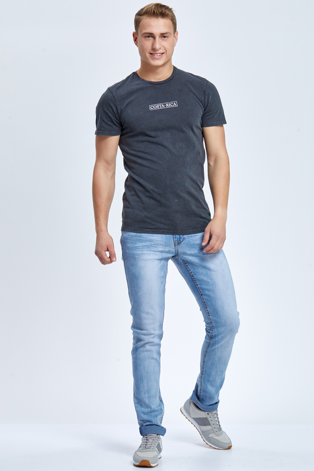 חולצת טי garment wash