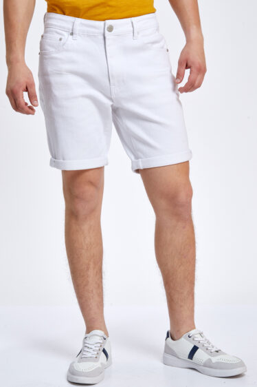 מכנס ברמודה ג'ינס צבוע