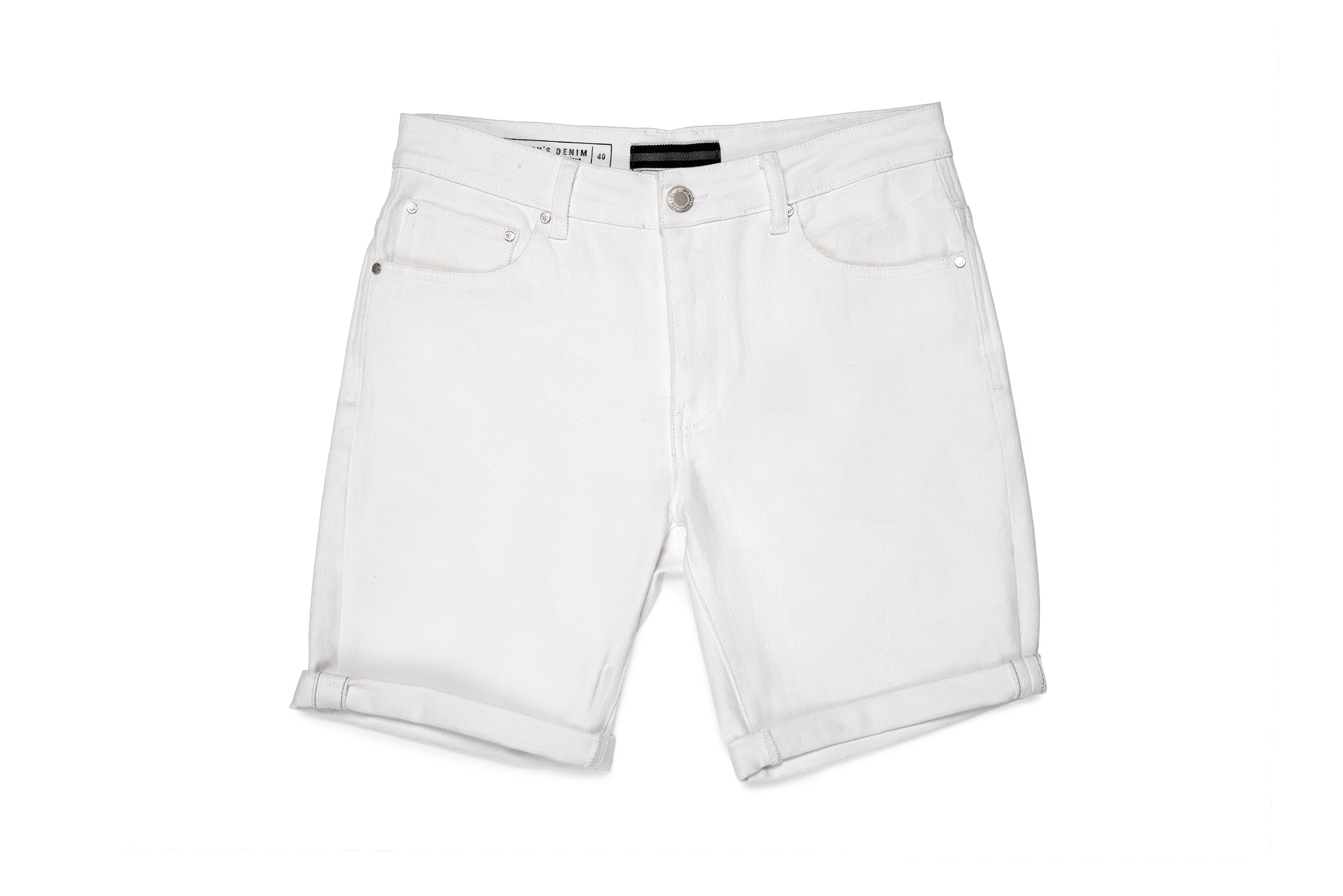 מכנס ברמודה ג'ינס צבוע