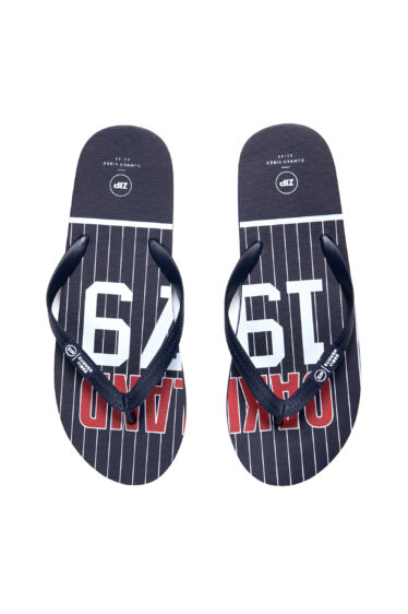 כפכפי גומי גברים בהדפס קולג`