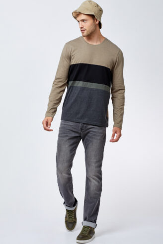 טי פסים מלנש