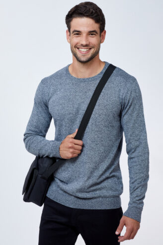 סריג בייסיק קל צווארון עגול