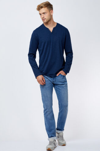 ג'ינס ג'רסי TWILL כחול בהיר