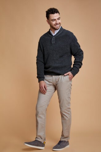 מכנס אלגנט אוקספורד גזרה ישרה