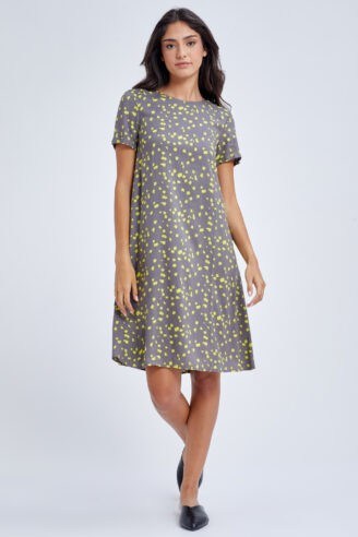 שמלה דפוס צורות ריבועיות שמלה דפוס צורות ריבועיות