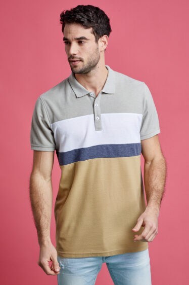 חולצת פולו פיקה פסים