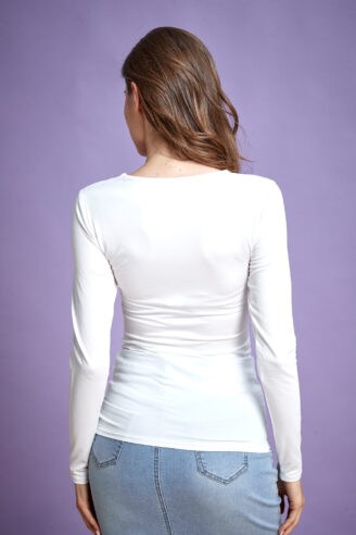 חולצת בסיס שרוול ארוך
