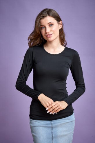חולצת בסיס שרוול ארוך