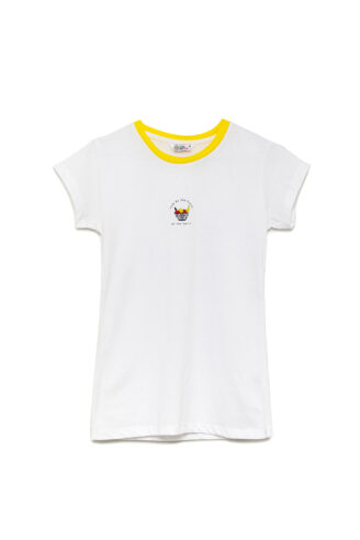 טי שירט הדפס סמל קערה