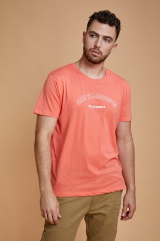 חולצת טי הדפס SAN FRANCISCO