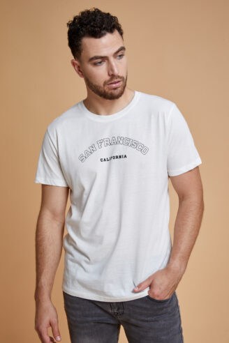 חולצת טי הדפס SAN FRANCISCO