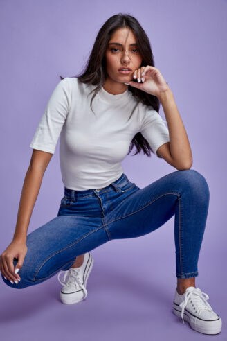 ג'ינס סקיני מחטב במיוחד