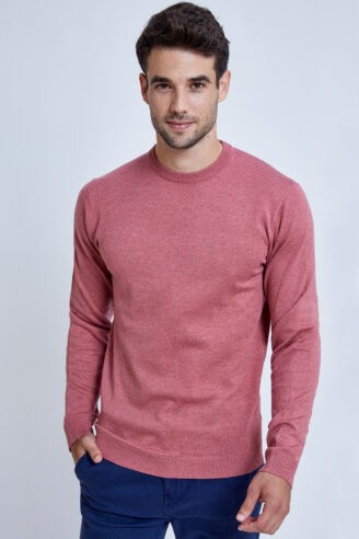 סריג בייסיק קל צווארון עגול