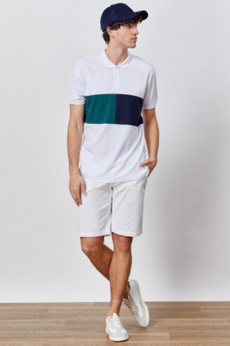 חולצת פולו פיקה שילוב צבעים