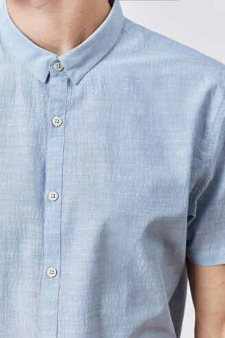 חולצת מכופתרת  seersuc