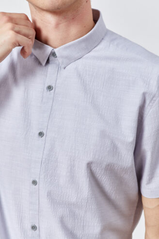 חולצת מכופתרת  seersuc