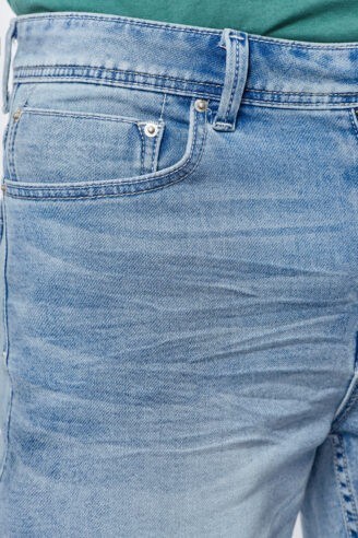 ברמודה ג'ינס ג'רסי תכלת