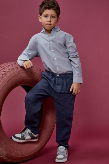חולצת אוקספורד לילדים