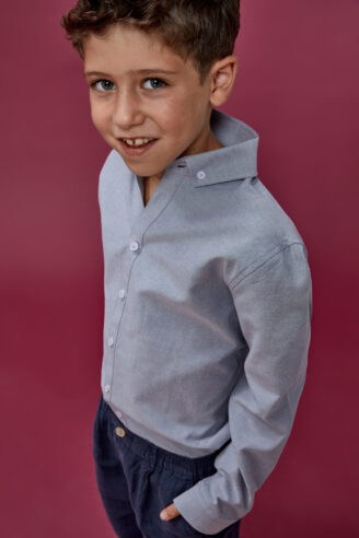 חולצת אוקספורד לילדים