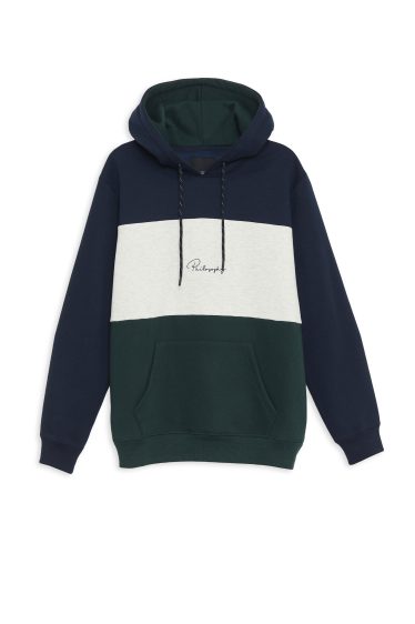 פוטר קפוצ'ון קולור בלוק