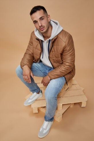 מעיל דמוי פוך