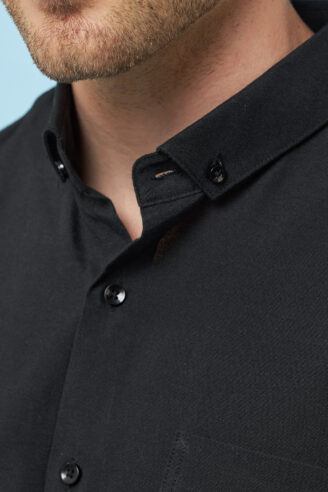 חולצה מכופתרת אוקספורד גזרה רחבה