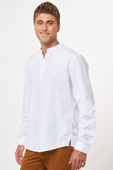 חולצת גלביה מבד DOBBY