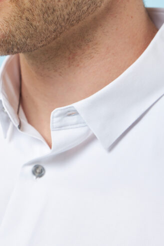 חולצה מכופתרת מחויטת TWILL