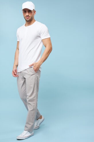 חולצת טי בייבי ואפל חצי כפתרה