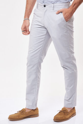 מכנסי אלגנט טקסטורת רוחב