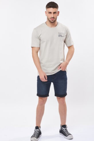 ברמודה ג'ינס כחול כהה