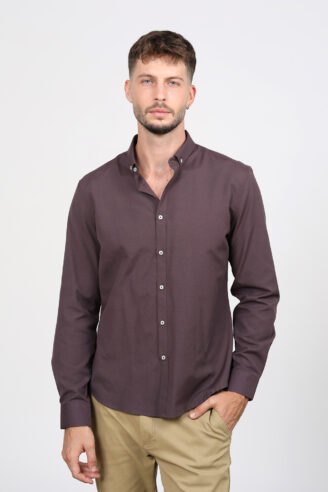 חולצה מכופתרת אוקספורד קלאסית