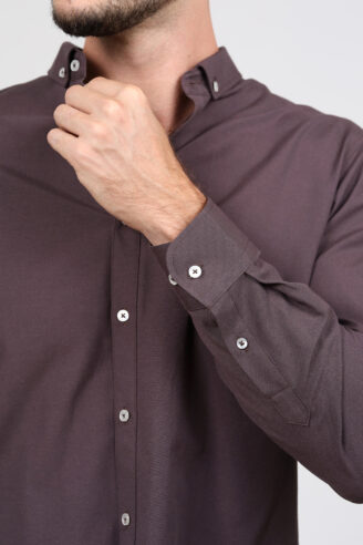 חולצה מכופתרת אוקספורד קלאסית