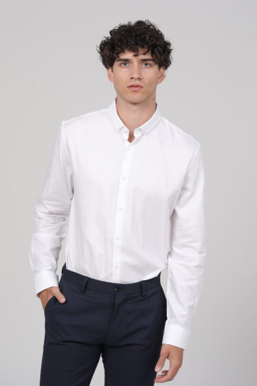 חולצה מכופתרת אלגנט Dobby