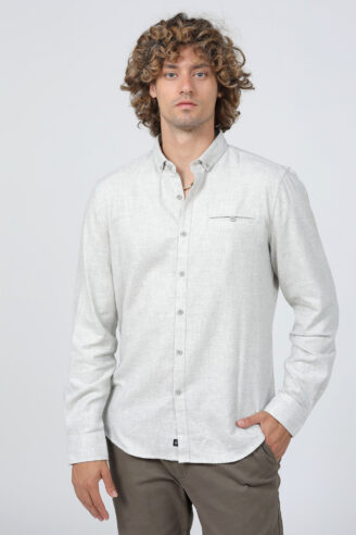 חולצת פלנל  עם כיס