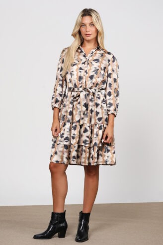 שמלת קומות סאטן