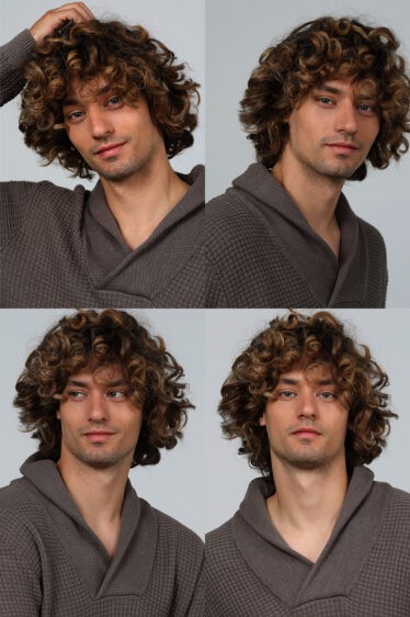 סוודר עבה  צווארון WRAP